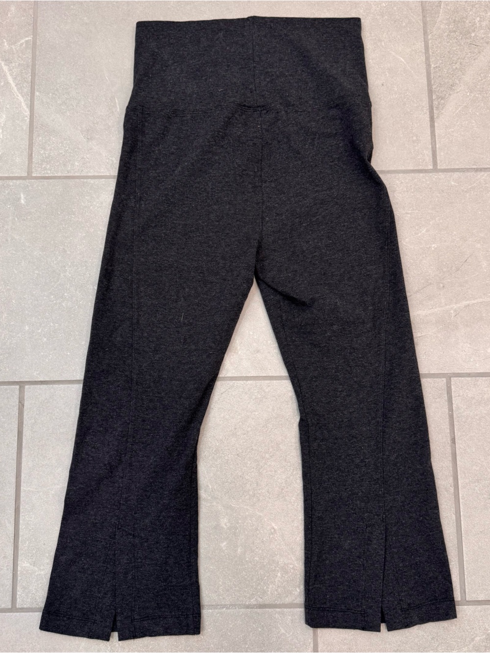 Hard Tail Rolldown Pedal Pusher in Grey - Picture 2 of 7